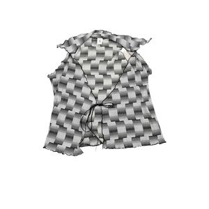 vintage y2k open rave beyou vest top